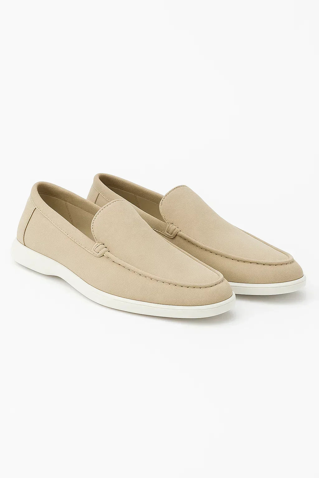 Men’s Suede Loafers Slip-On Casual Shoes – Lightweight Comfort Driving Moccasins