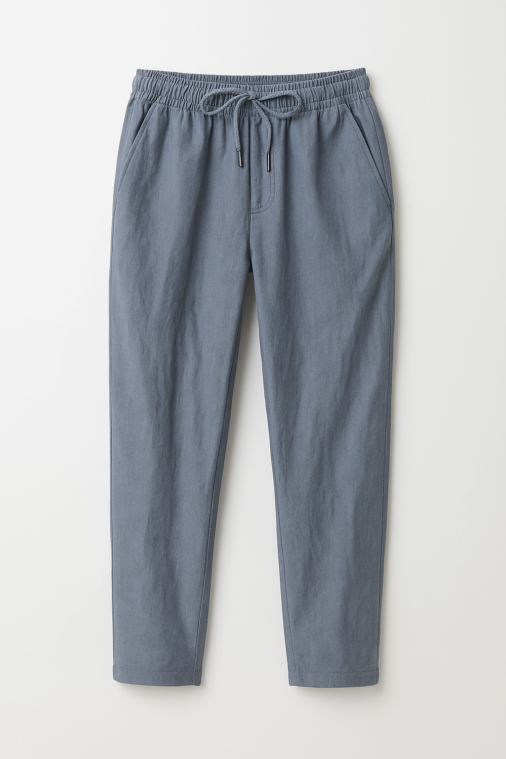Men’s Lightweight Cotton-Linen Drawstring Pants