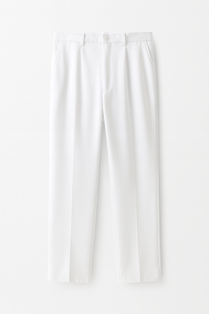 Men’s Classic Formal Pants – Slim Fit Dress Trousers with Stretch